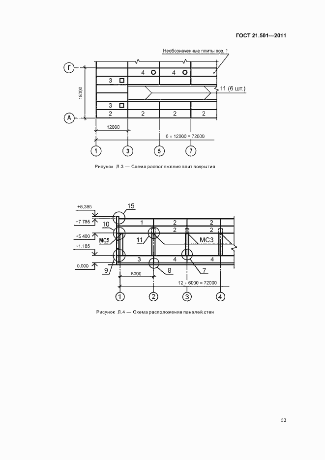 Страница 37 ГОСТ 21.501-2011