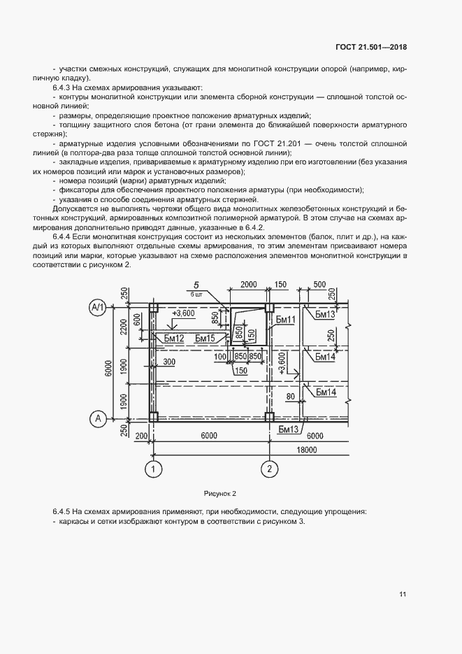 Страница 15 ГОСТ 21.501-2018