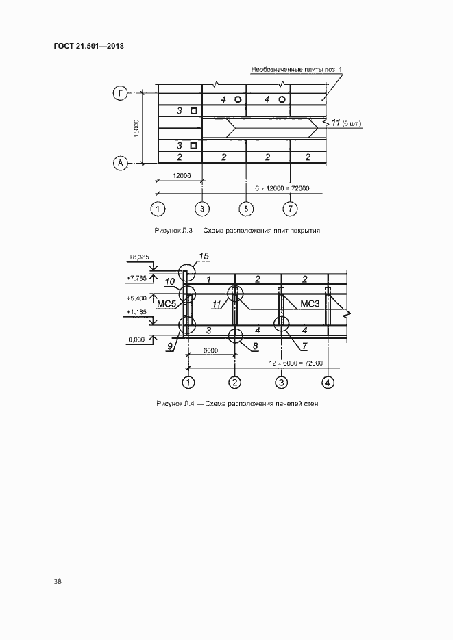 Страница 42 ГОСТ 21.501-2018