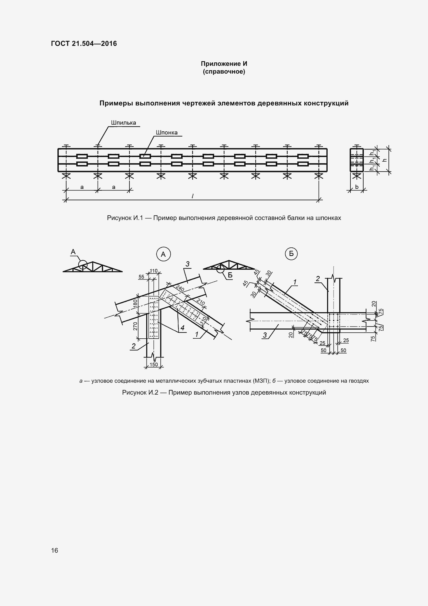 Страница 21 ГОСТ 21.504-2016