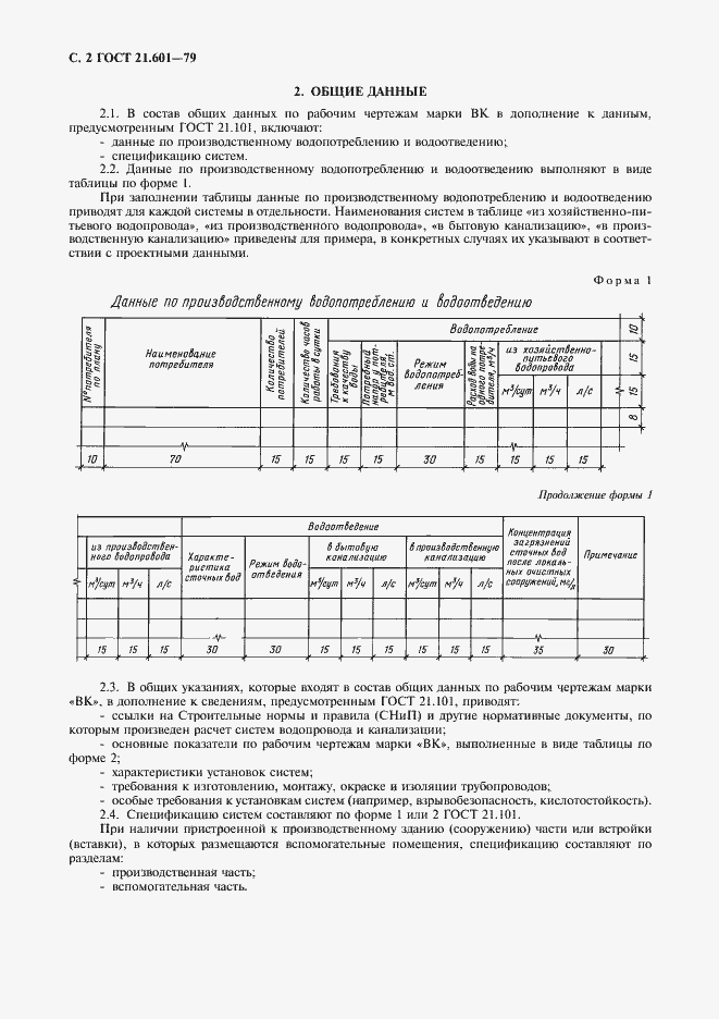 Страница 3 ГОСТ 21.601-79