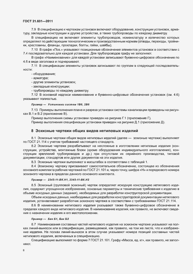 Страница 12 ГОСТ 21.601-2011