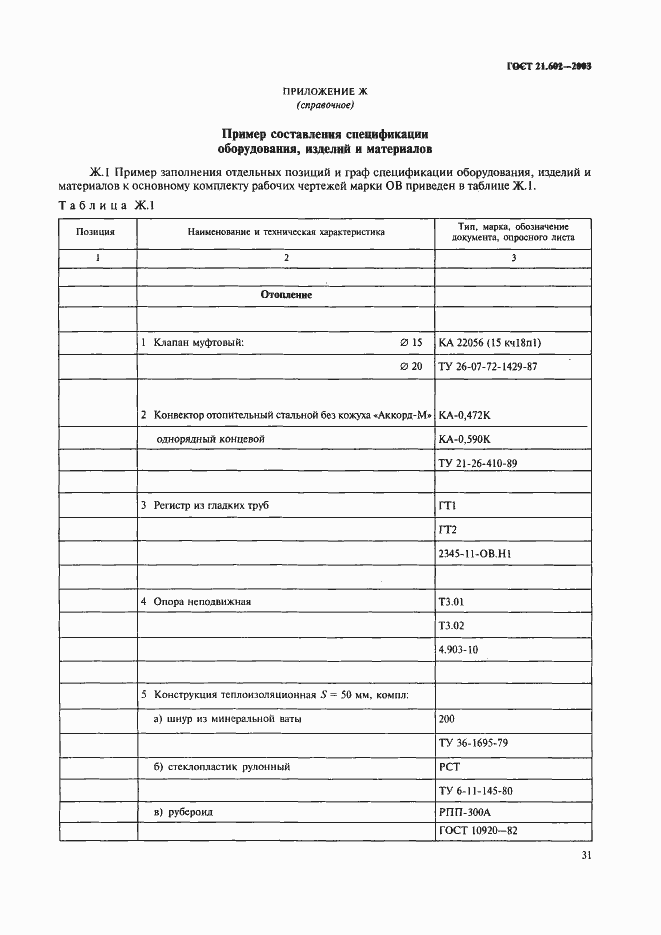 Страница 34 ГОСТ 21.602-2003