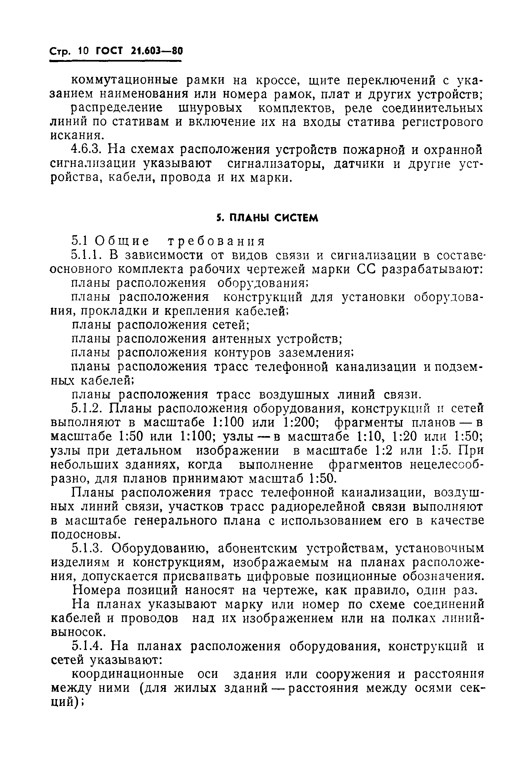 Страница 12 ГОСТ 21.603-80