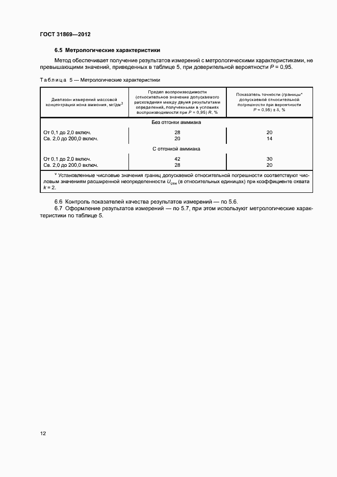 Страница 16 ГОСТ 31869-2012