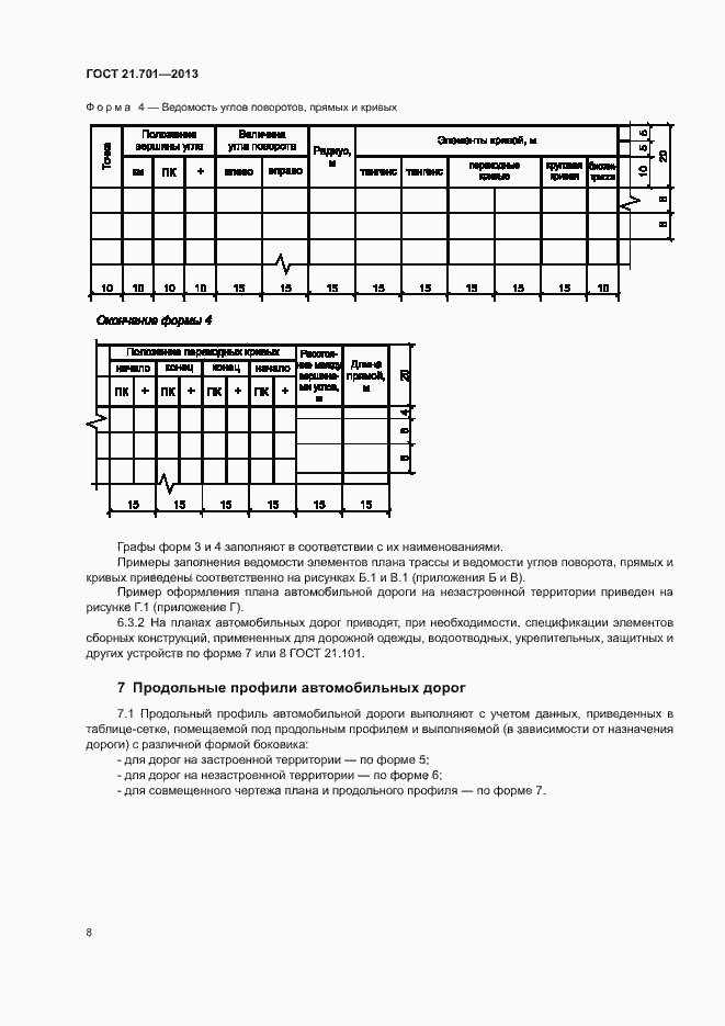 Страница 10 ГОСТ 21.701-2013