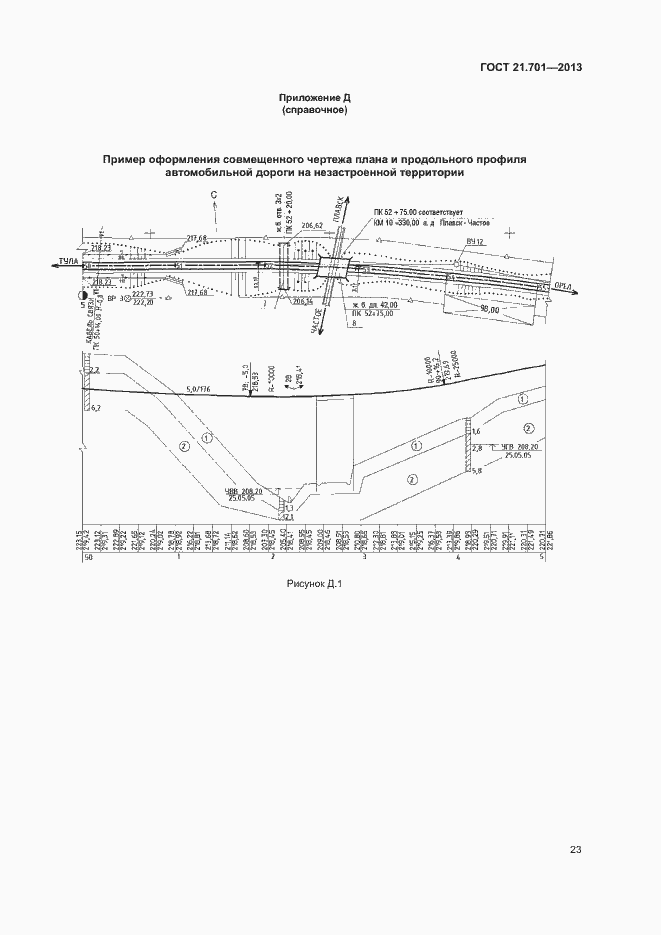 Страница 25 ГОСТ 21.701-2013