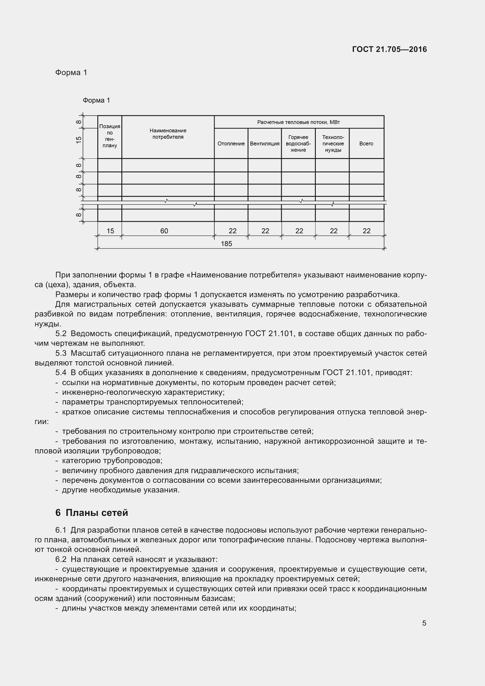 Страница 11 ГОСТ 21.705-2016