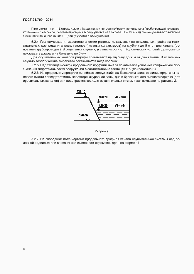 Страница 11 ГОСТ 21.709-2011