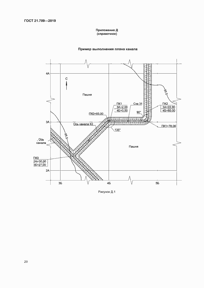 Страница 23 ГОСТ 21.709-2019