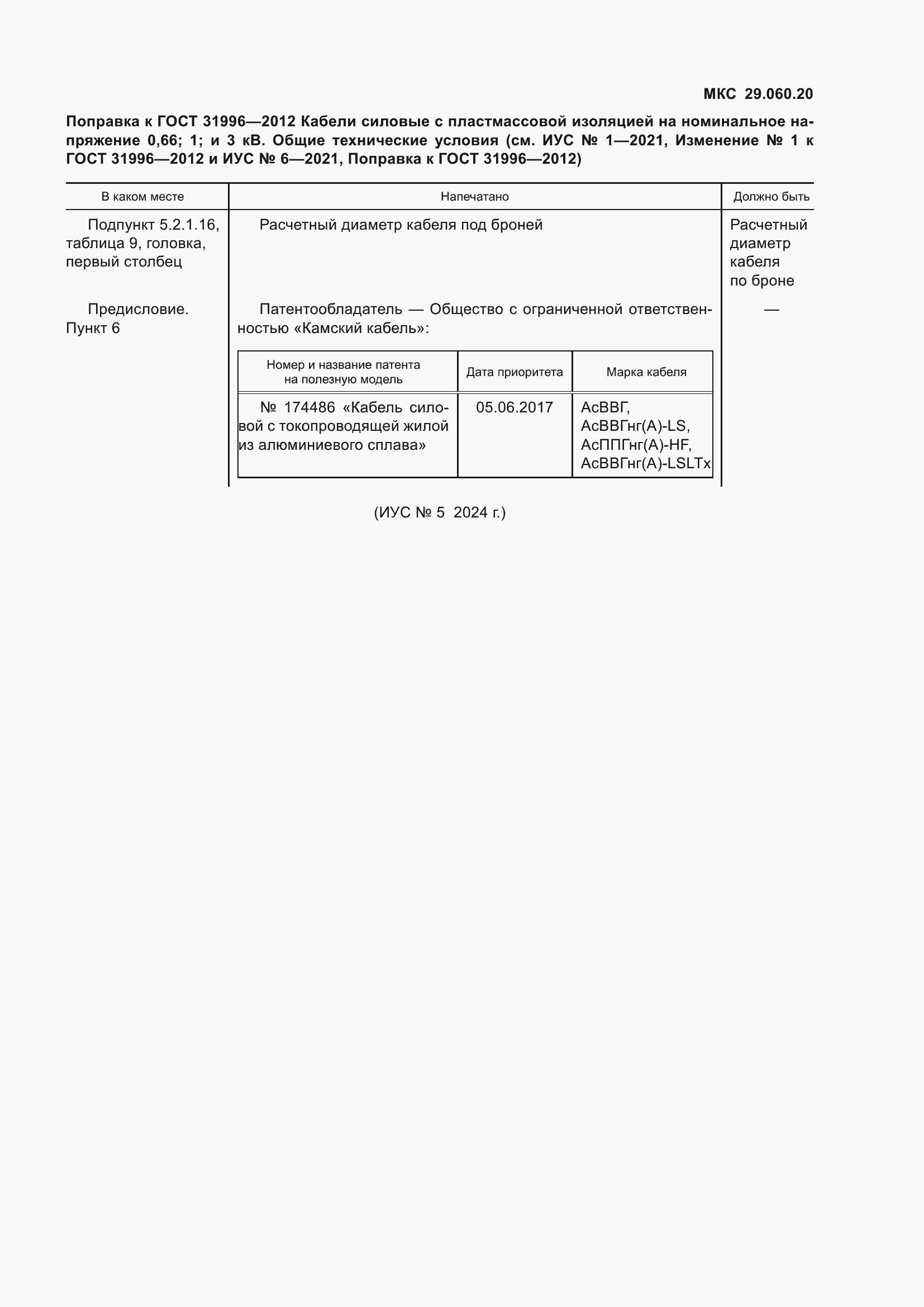 Приложение №6