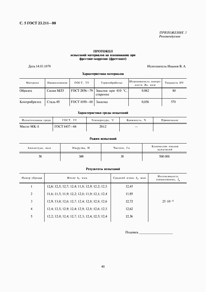 Страница 5 ГОСТ 23.211-80