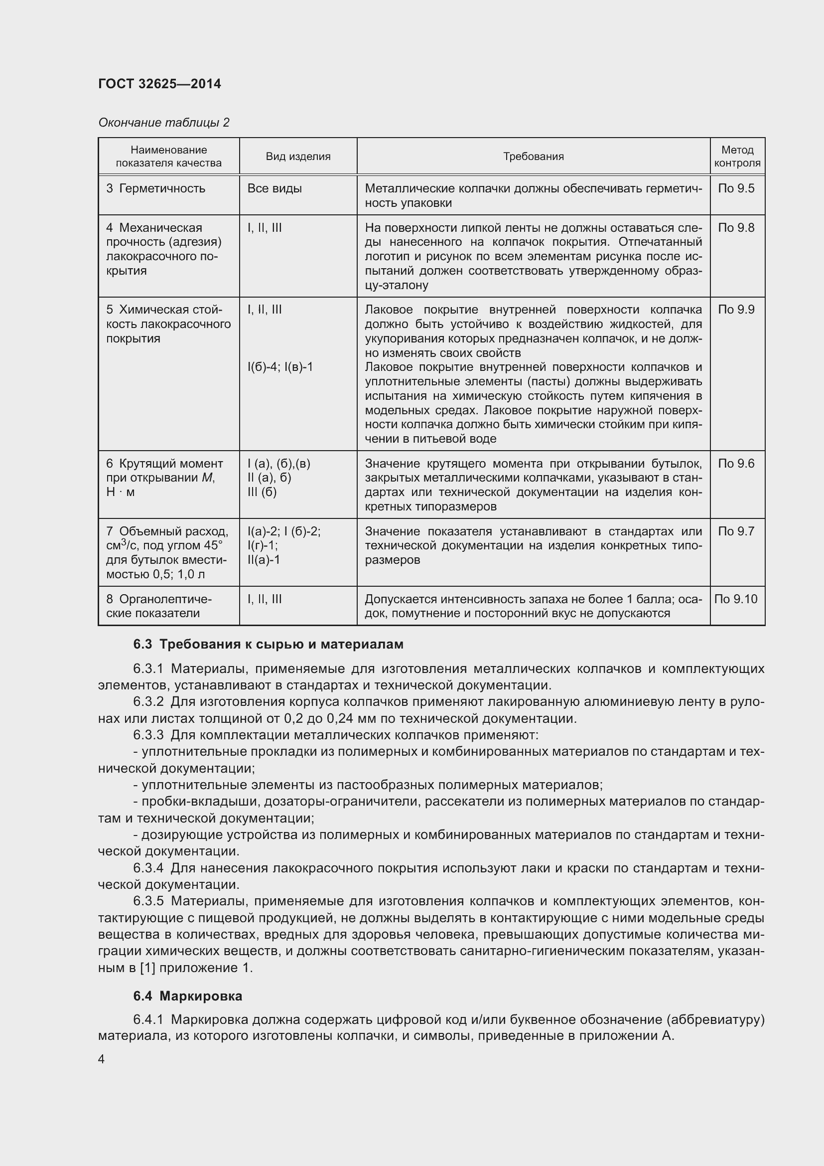 Страница 6 ГОСТ 32625-2014