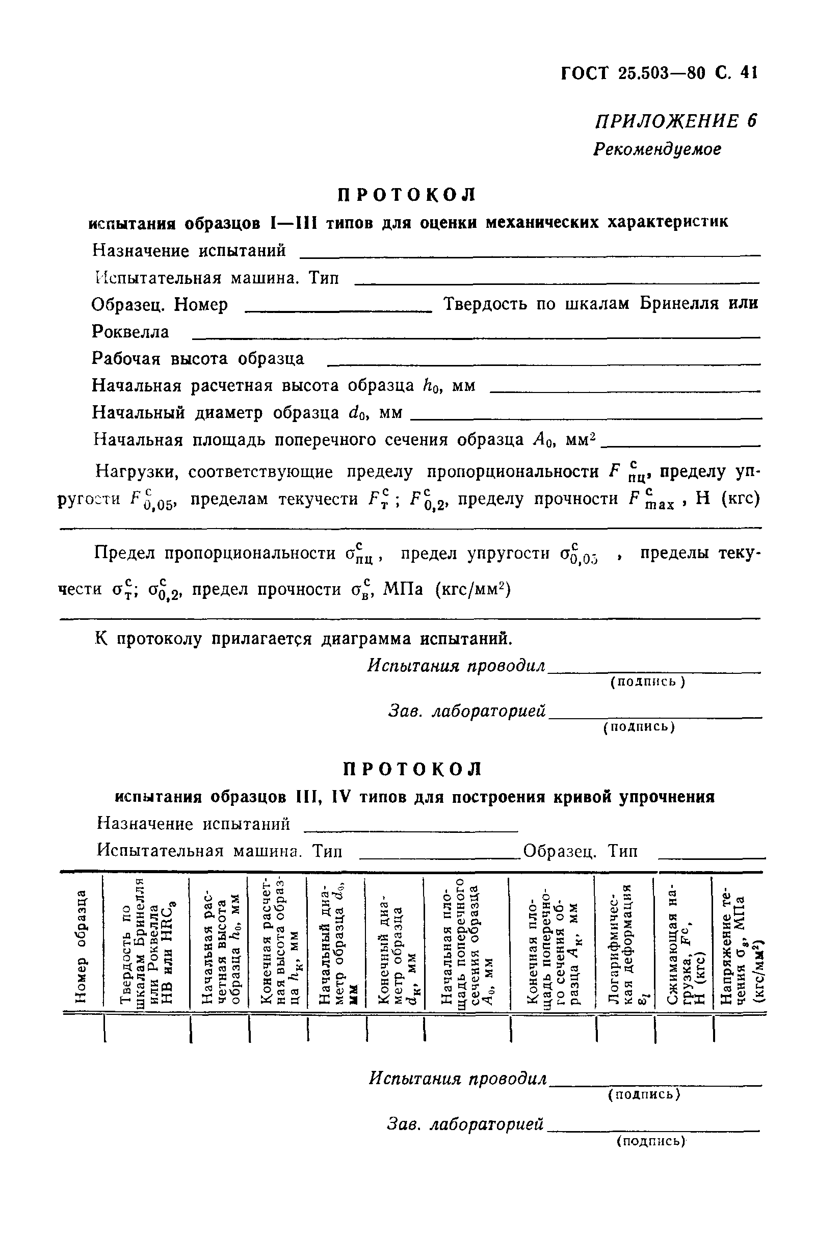 Страница 42 ГОСТ 25.503-80