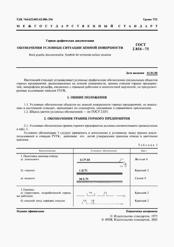 Страница 2 ГОСТ 2.854-75