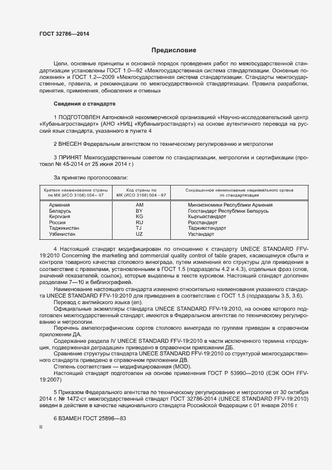 Страница 2 ГОСТ 32786-2014