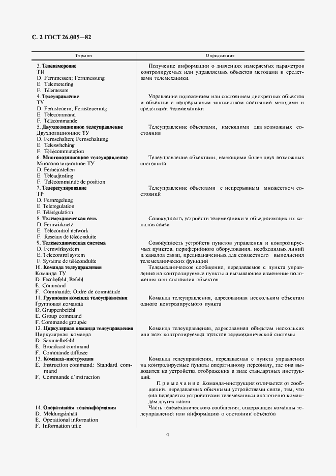Страница 4 ГОСТ 26.005-82