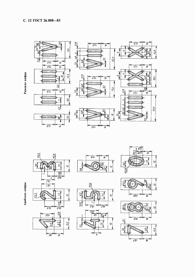 Страница 13 ГОСТ 26.008-85