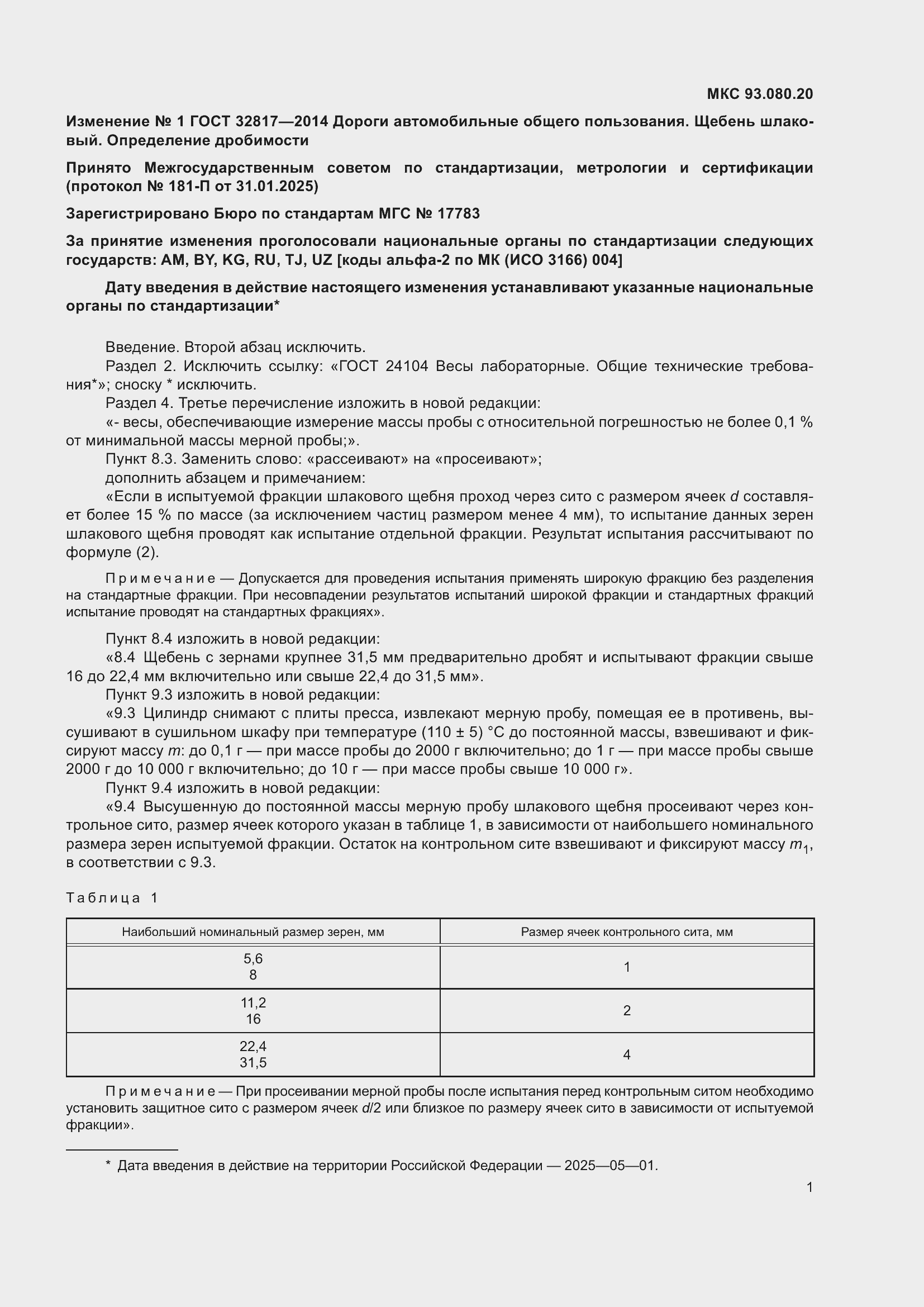 Приложение №1