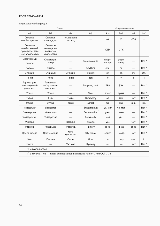 Страница 76 ГОСТ 32945-2014