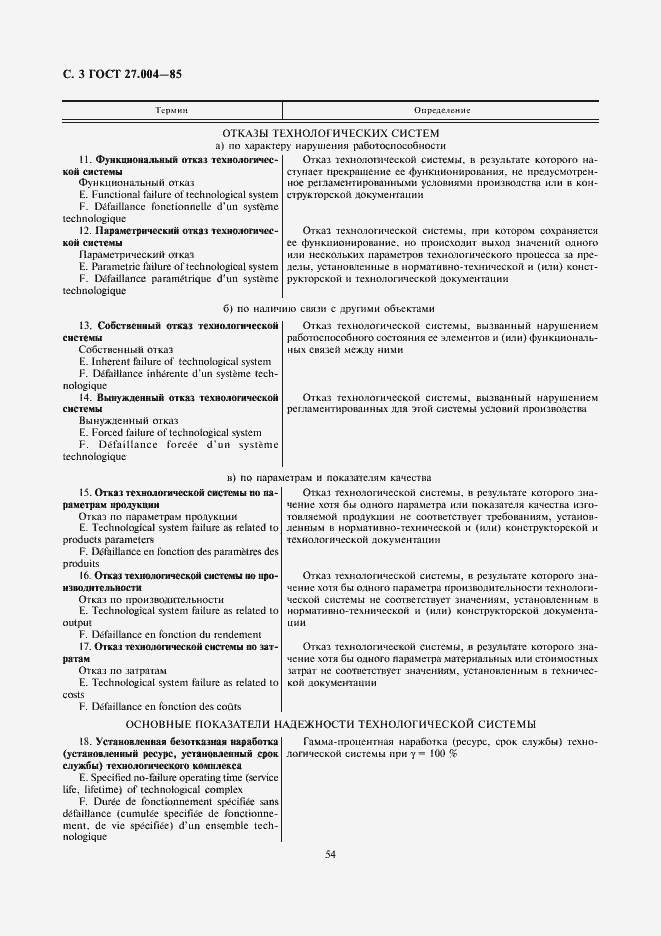 Страница 3 ГОСТ 27.004-85