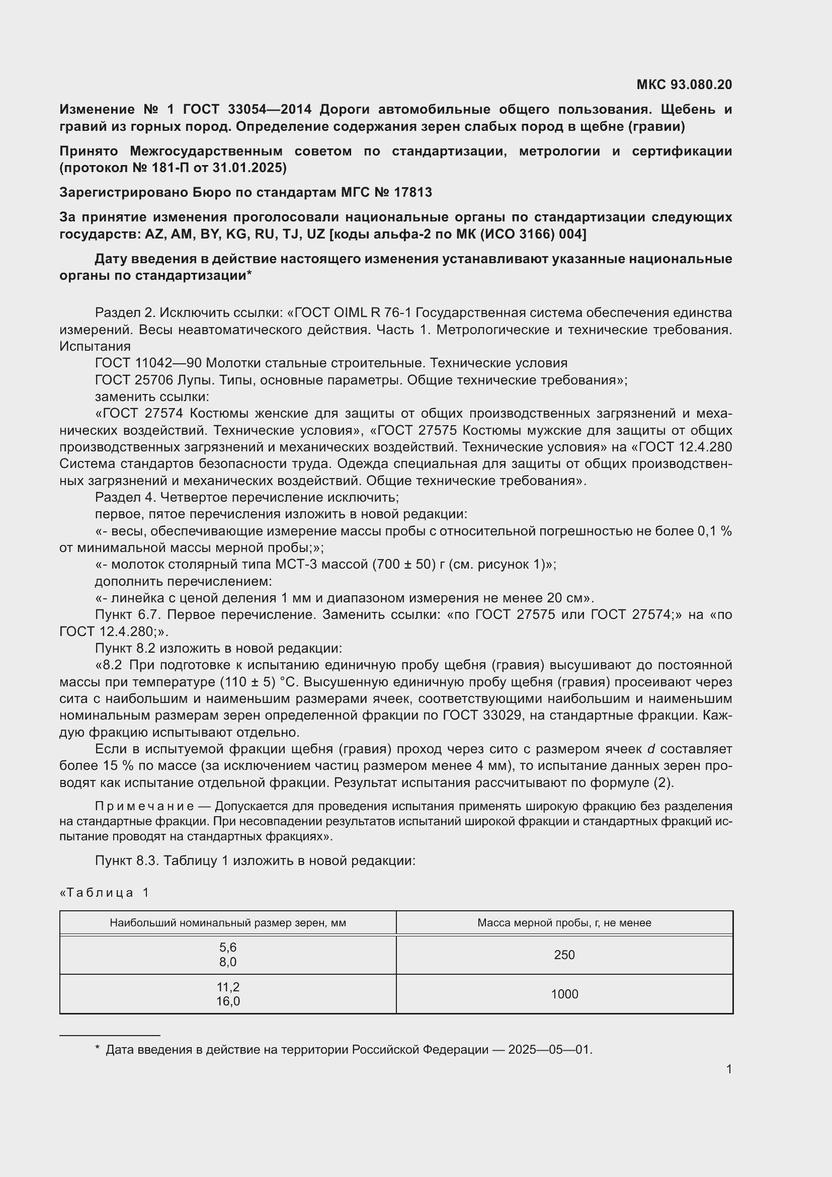 Приложение №1