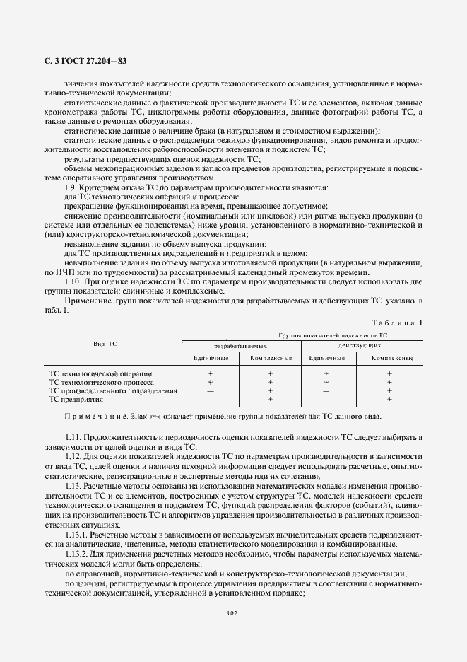 Страница 3 ГОСТ 27.204-83
