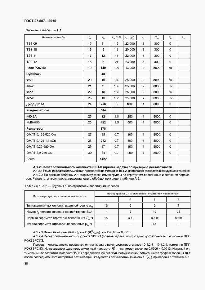 Страница 41 ГОСТ 27.507-2015