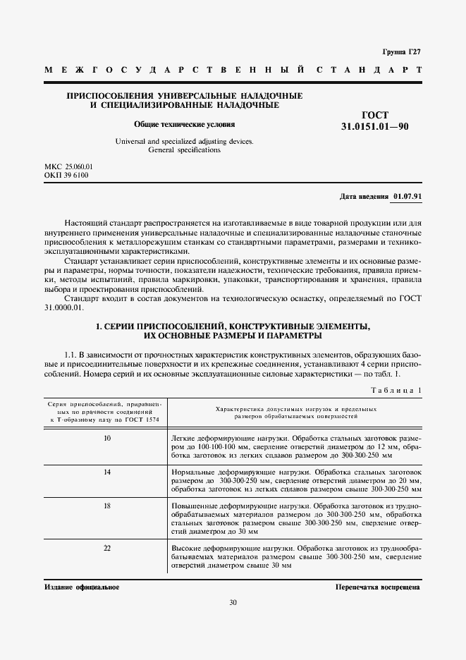 Страница 1 ГОСТ 31.0151.01-90