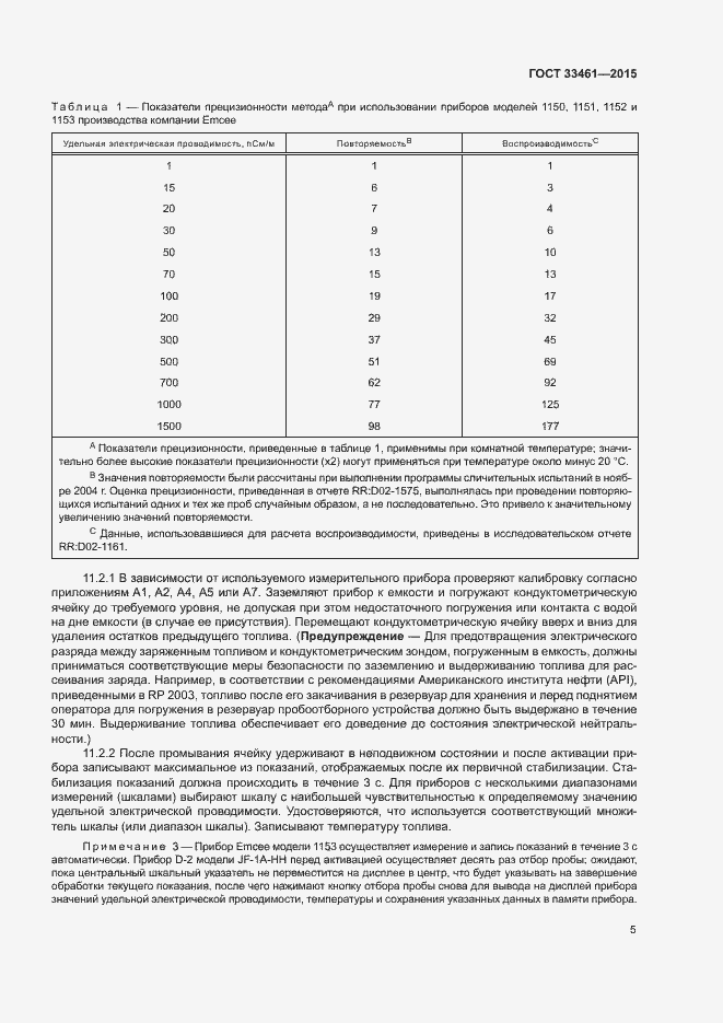 Страница 8 ГОСТ 33461-2015
