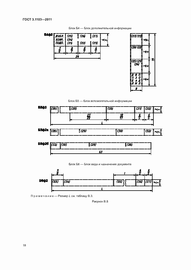 Страница 21 ГОСТ 3.1103-2011