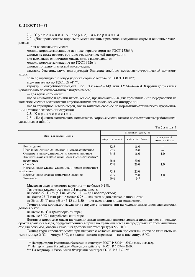 Страница 3 ГОСТ 37-91