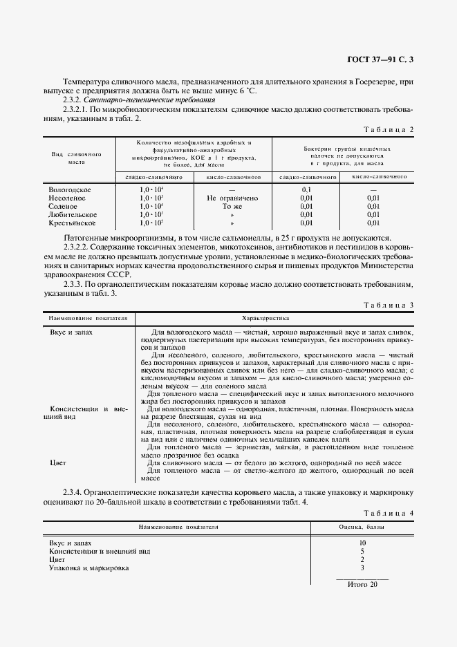 Страница 4 ГОСТ 37-91