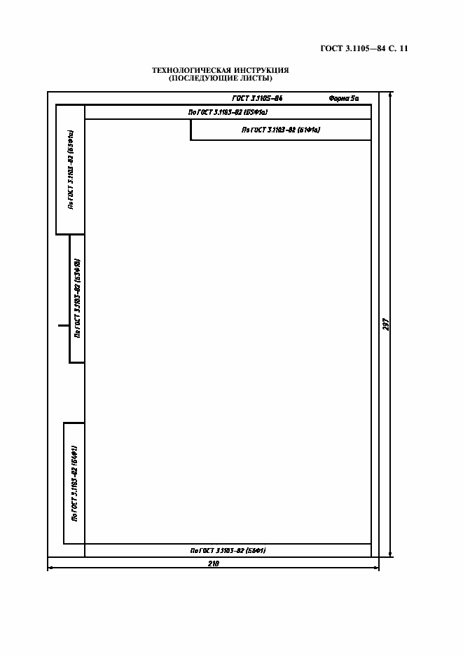 Страница 12 ГОСТ 3.1105-84