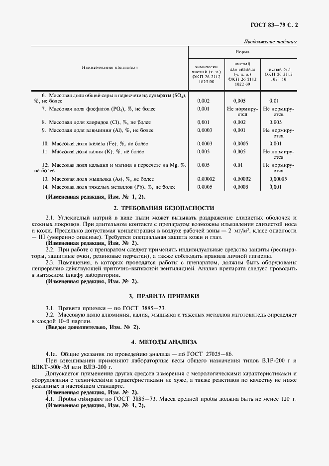 Страница 3 ГОСТ 83-79