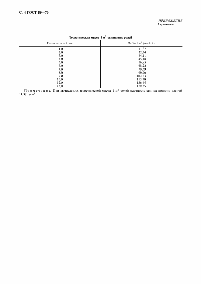 Страница 5 ГОСТ 89-73