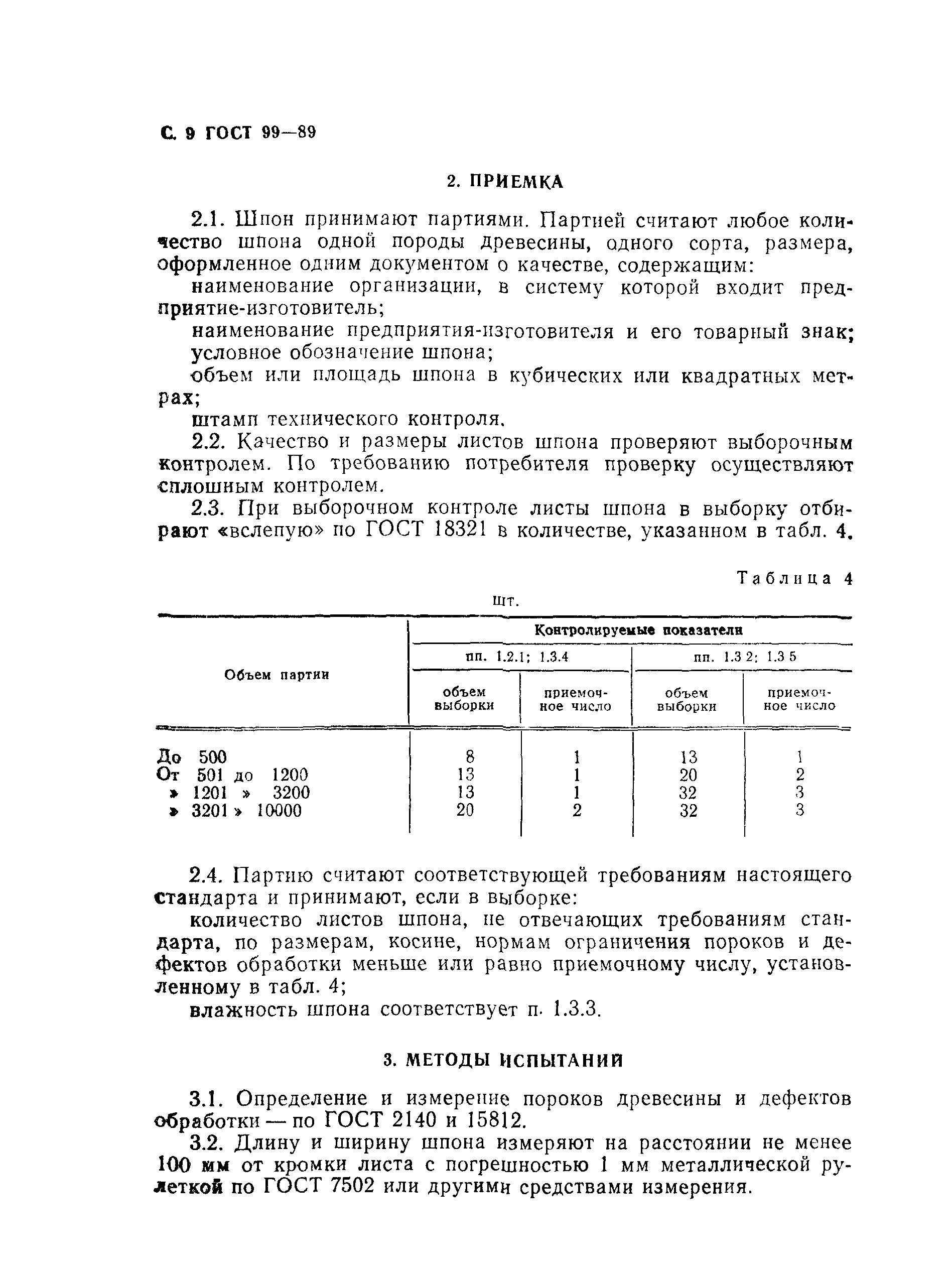 Страница 10 ГОСТ 99-89