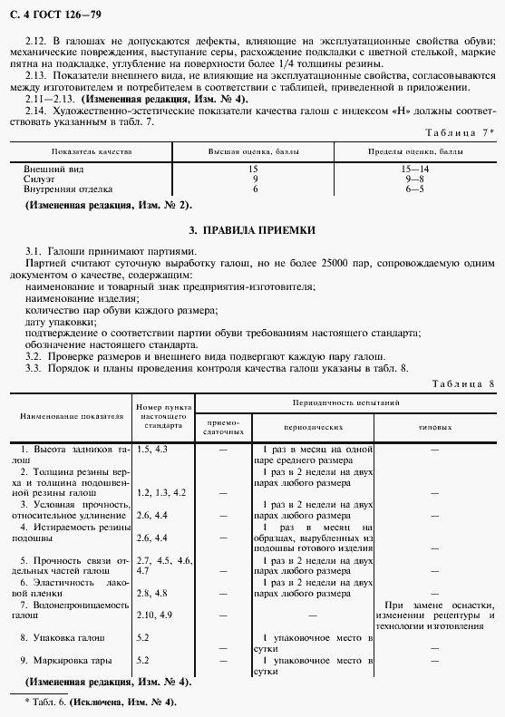 Страница 6 ГОСТ 126-79
