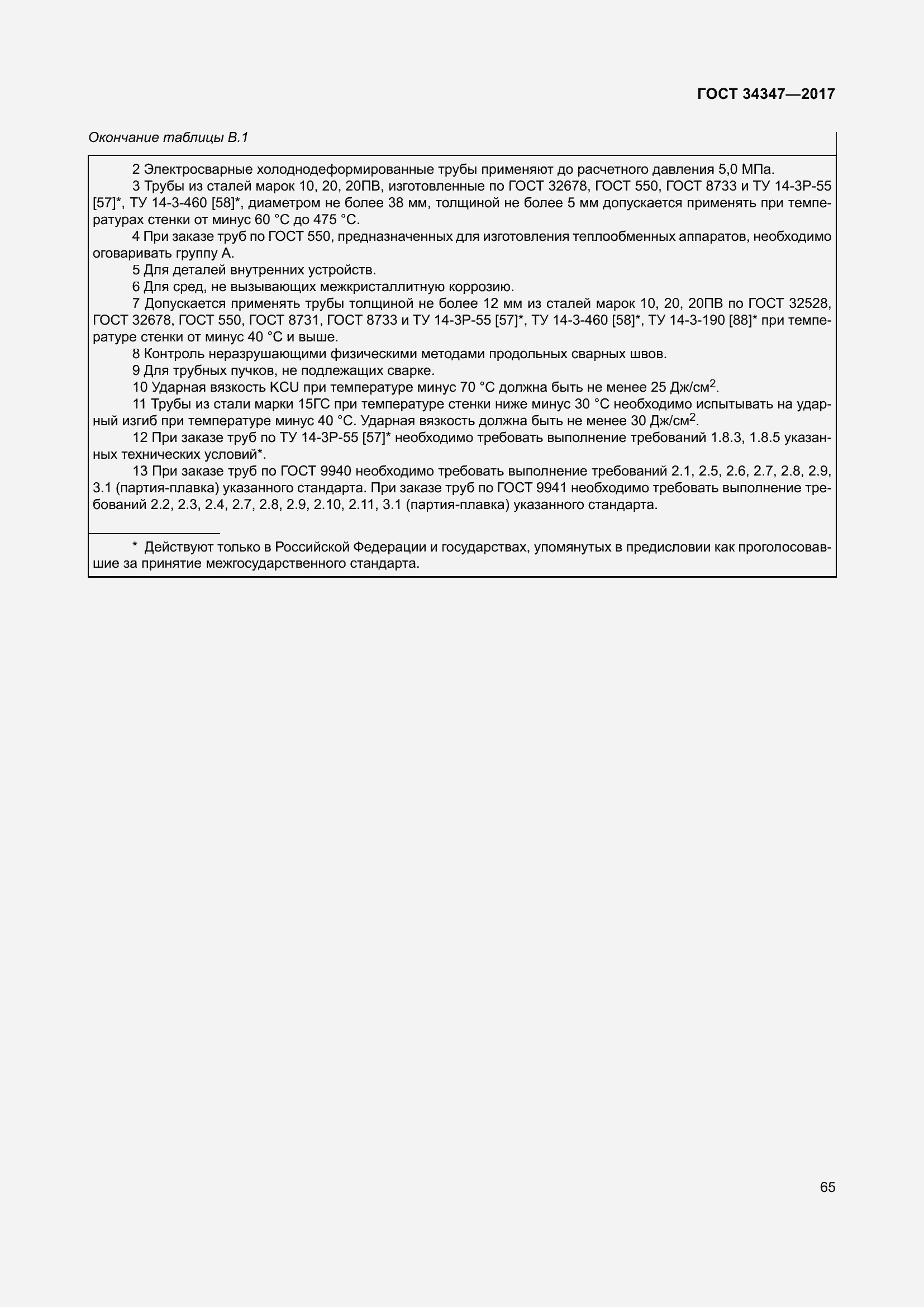 Страница 73 ГОСТ 34347-2017