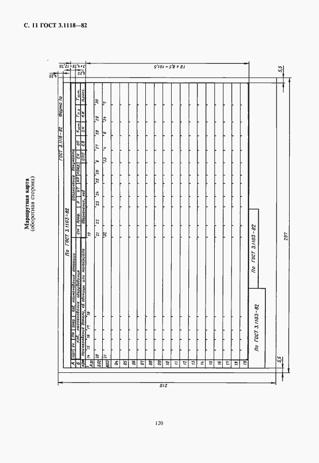 Страница 12 ГОСТ 3.1118-82