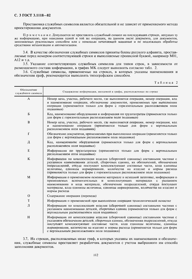 Страница 4 ГОСТ 3.1118-82
