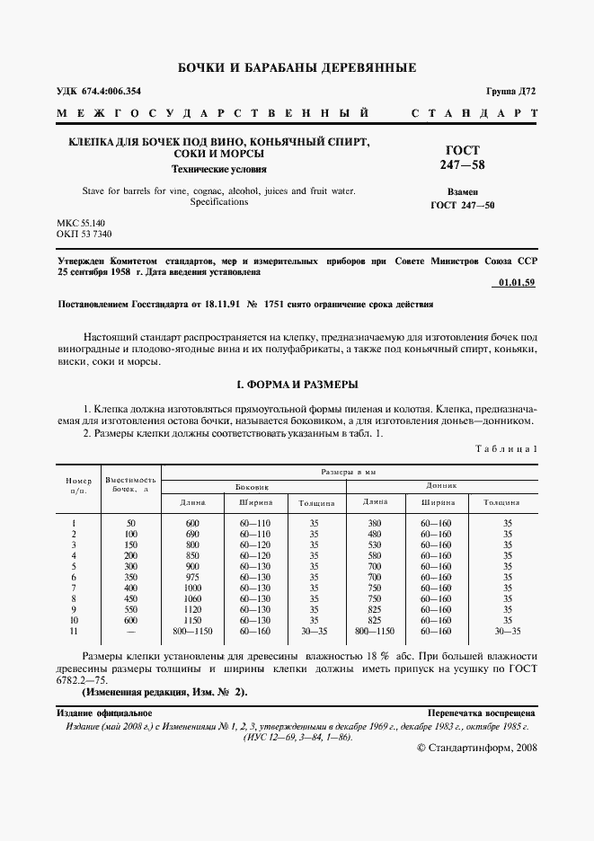 Страница 2 ГОСТ 247-58