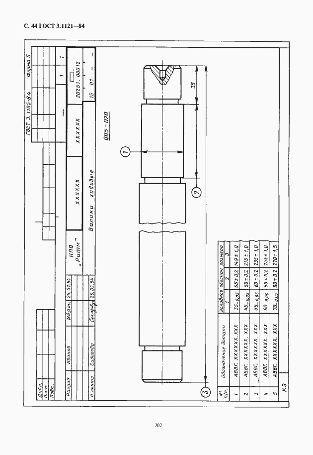 Страница 46 ГОСТ 3.1121-84