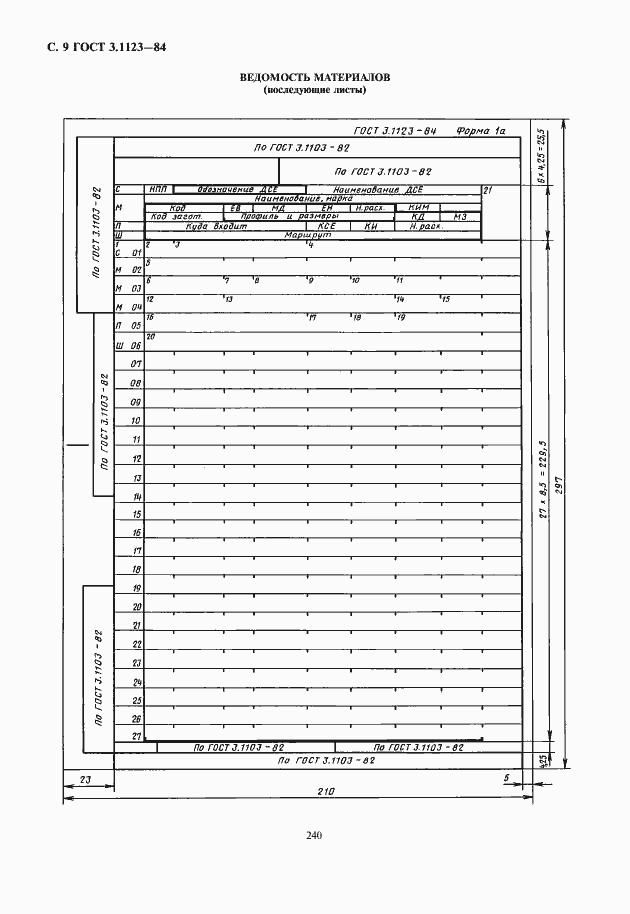 Страница 10 ГОСТ 3.1123-84