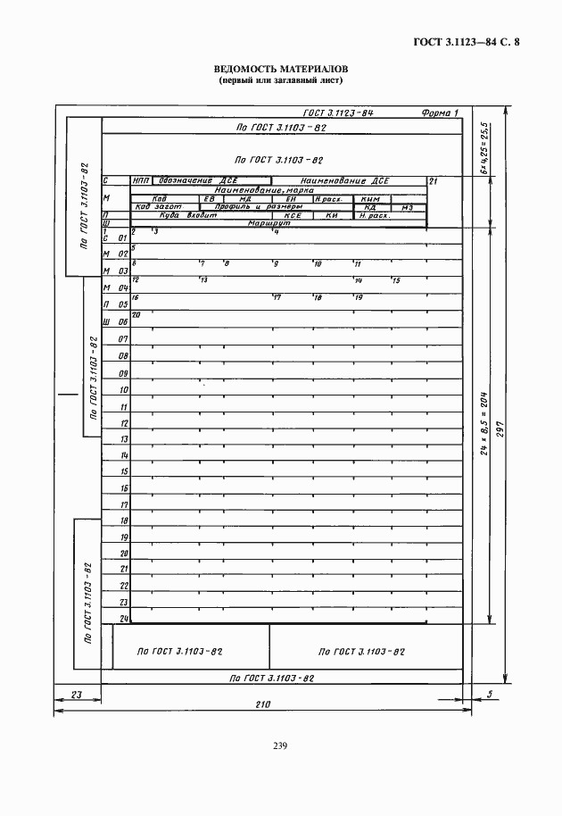 Страница 9 ГОСТ 3.1123-84