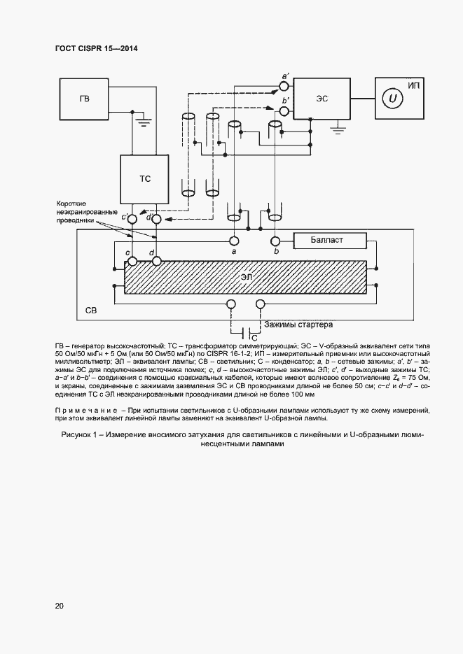 Страница 26 ГОСТ CISPR 15-2014
