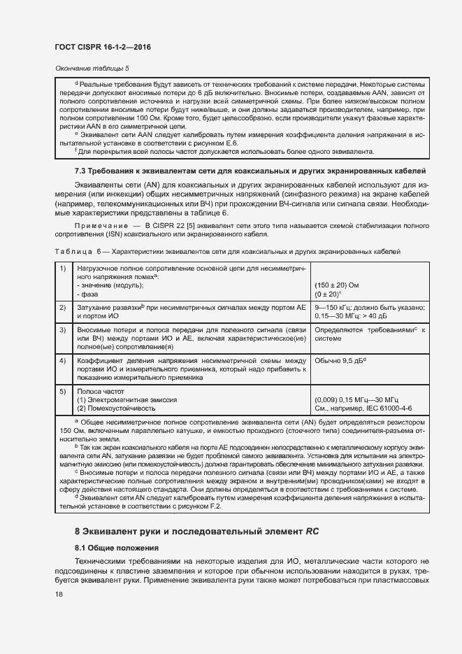 Страница 22 ГОСТ CISPR 16-1-2-2016