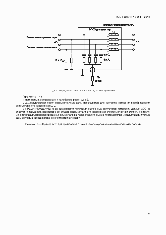 Страница 87 ГОСТ CISPR 16-2-1-2015