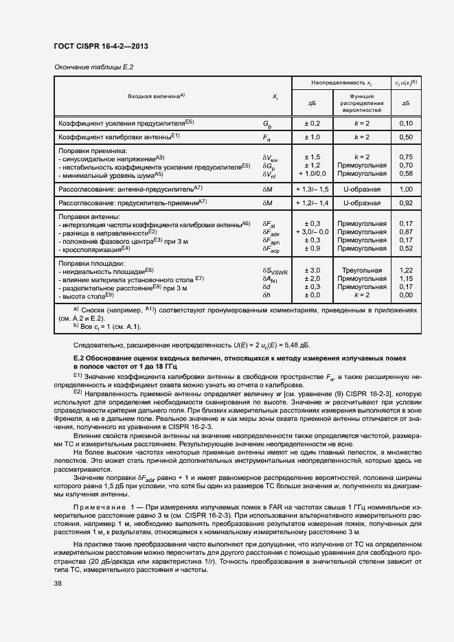 Страница 43 ГОСТ CISPR 16-4-2-2013