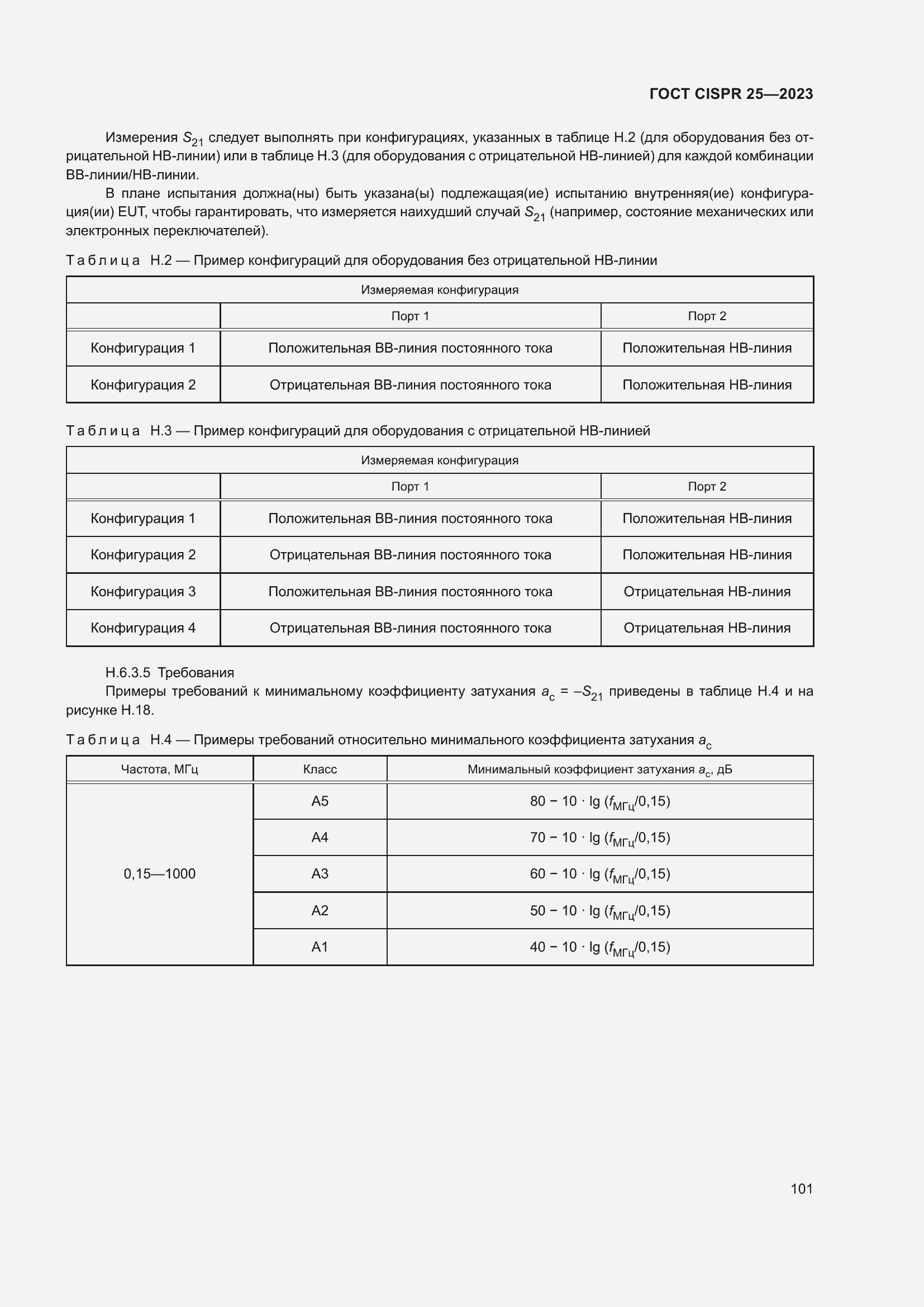 Страница 107 ГОСТ CISPR 25-2023